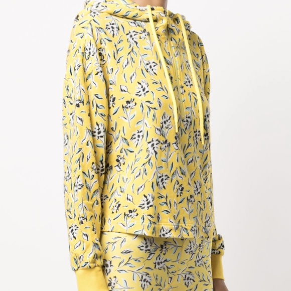 Alice and Olivia Quinlan Half Zip Cotton/Viscose Hoodie - Retail $250 - Picture 2 of 2